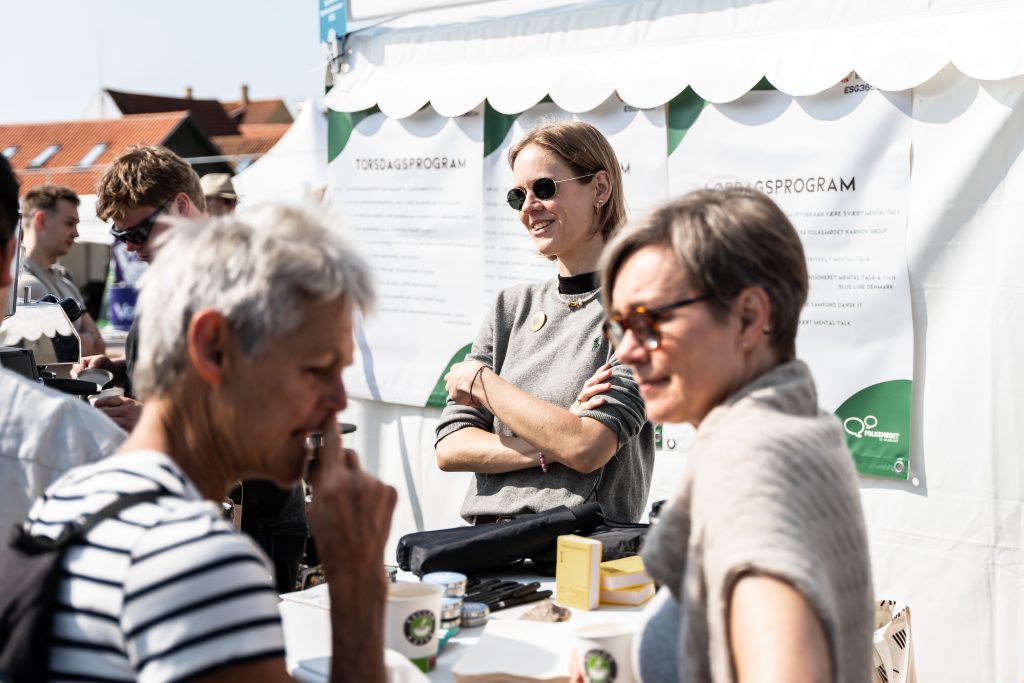 Udeområdet ved Scenen for Samfundsansvar.