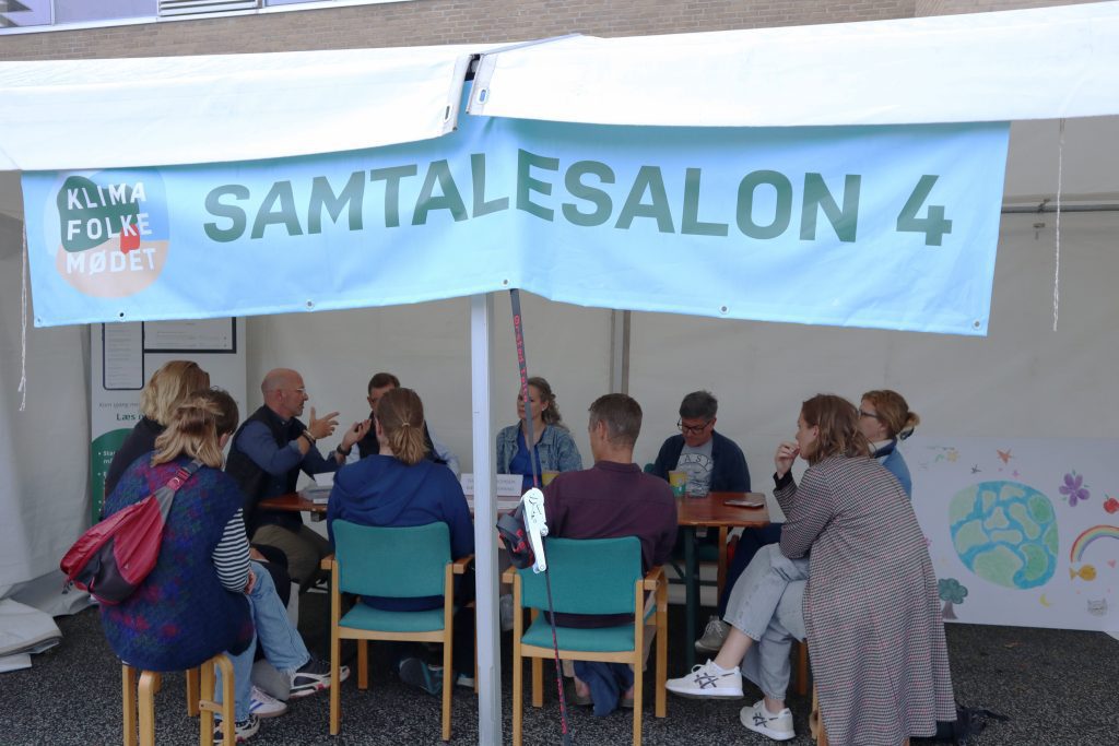 Samtalesalon 4 på Klimafolkemødet.