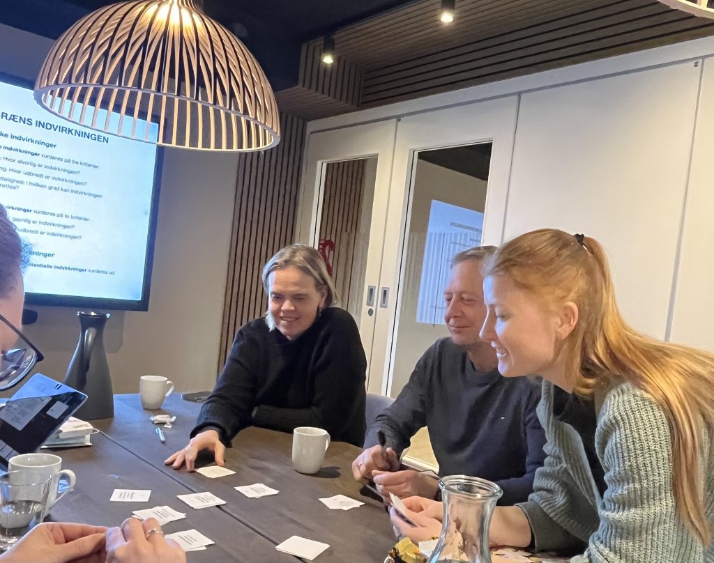 Emma-Sofie Poulsen fra ESG365 hjælper en kunde